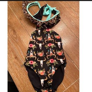 Bowie James one shoulder bathing suit